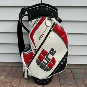 Cure Putters RX Series Golf Staff Caddy Tour Bag White Red Black Gray 5 Way