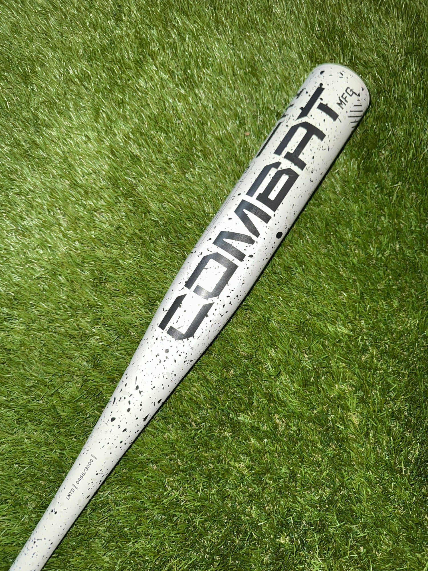 Batte Baseball Combat Spec A1 BBCOR 2025 – 32/29, Biscuits & Crème, Légère Usure