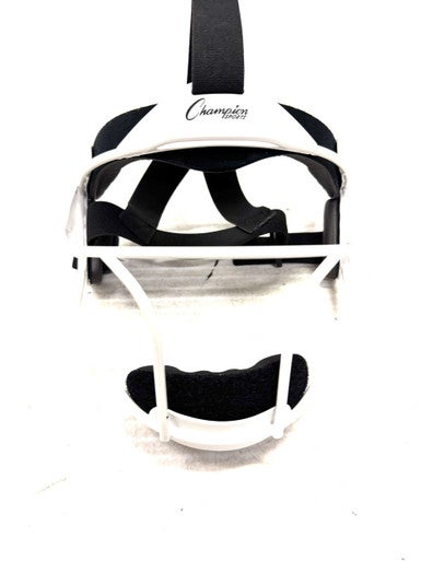 Used Champion Sports WHITE BB/SB Fielders Mask White One Size 11860-S000286915