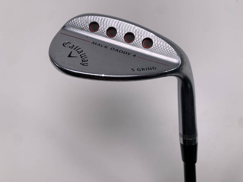 Callaway Mack Daddy 4 Chrome 58* 10 S-Grind Fujikura 85ST Wedge Graphite Mens RH
