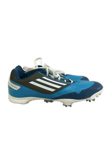 Used Adidas Adizero Mens 11 Golf Shoes Sky Blue 11692-s000130527