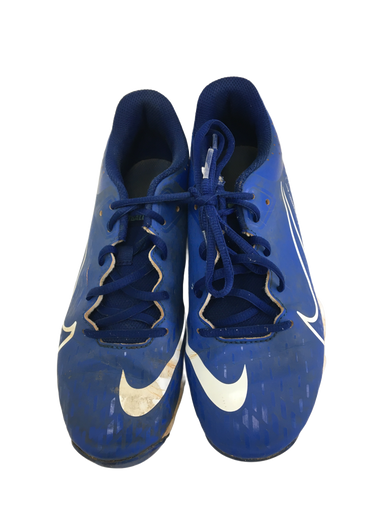 Used Nike Hyperdiamond Junior 5 Bb Sb Cleats Royal Blue 11692-s000128329
