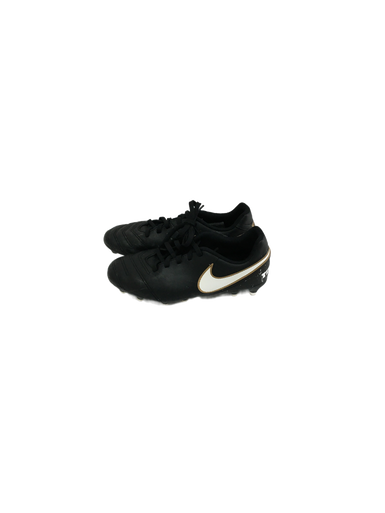 Used Nike Tiempo Junior 4 Soccer Cleats Black 11692-s000129335