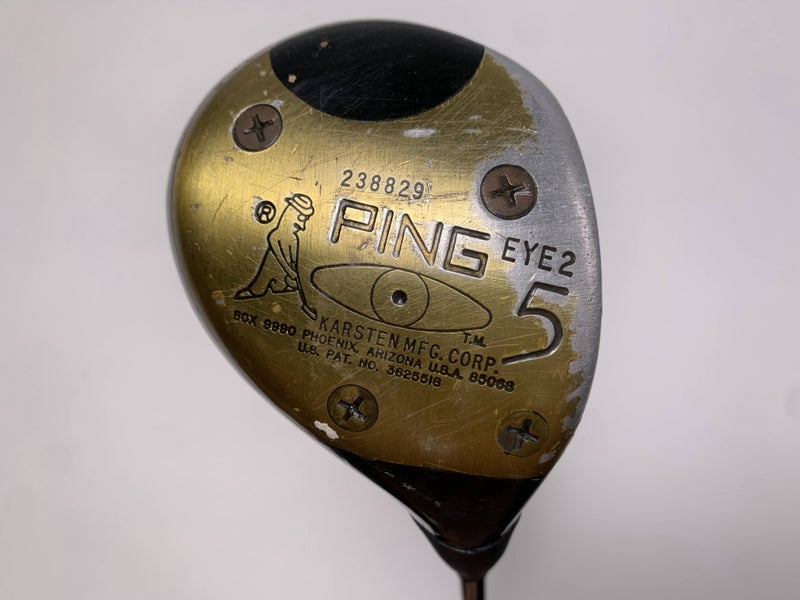 Ping Eye 2 5 Fairway Wood 18* ZZ - Lite Stiff Steel Mens RH Oversize Grip