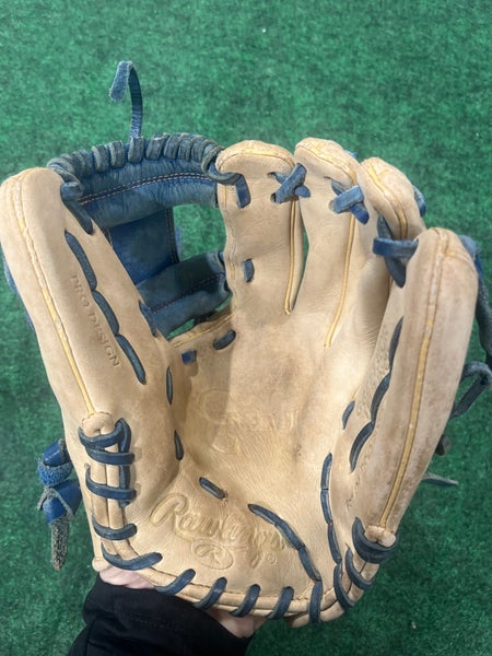Blonde Rawlings Gold Glove Elite Right Hand Throw Infield Baseball Glove 11.5" (Game Ready)