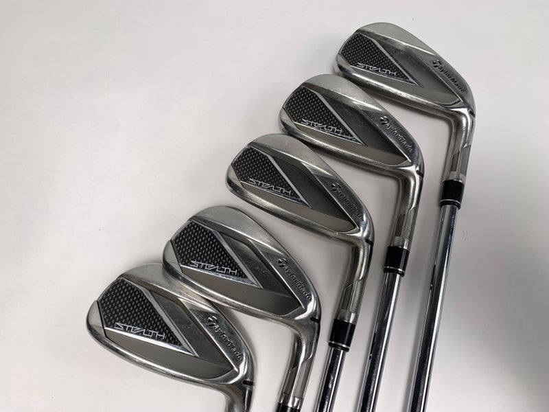 TaylorMade Stealth Iron Set 5-9 KBS Max MT 85g Regular Steel Mens RH