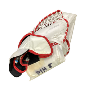 Used Bauer REACTOR R1000 Senior Goalie Catcher Red And White 11613-S000149474