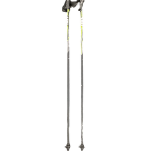 Used LEKI QUANTUM Mens DH Ski Pole Black 135 cm / 54 in 11613-S000152201