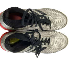 Used Adidas PREDATOR Soccer Indoor Shoes Grey Senior 7 11613-S000152476