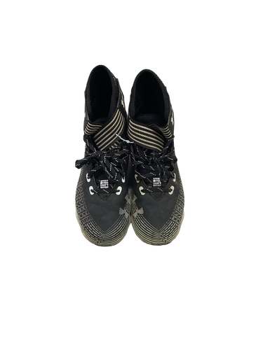 Used Under Armour Highlight Franchise Adult Fb Cleats Black Senior 7 11613-s000151508