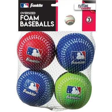 New Mlb 4 Piece Foam Balls 11833-fra64116