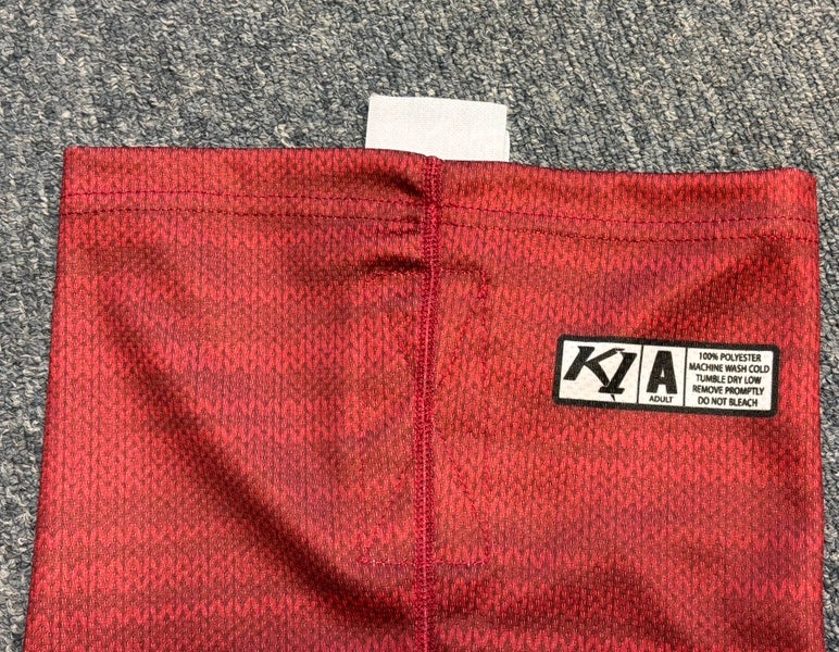 K1 Hockey Socks red white black Holiday