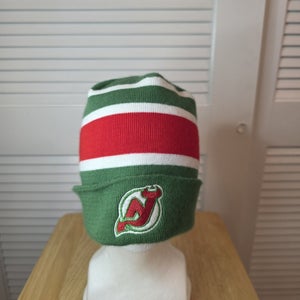 New Jersey Devils Green Winter Hat NHL