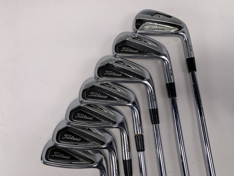 Titleist 716 AP2 Iron Set 4-PW AMT Tour White X100 Extra Stiff RH Midsize Grips