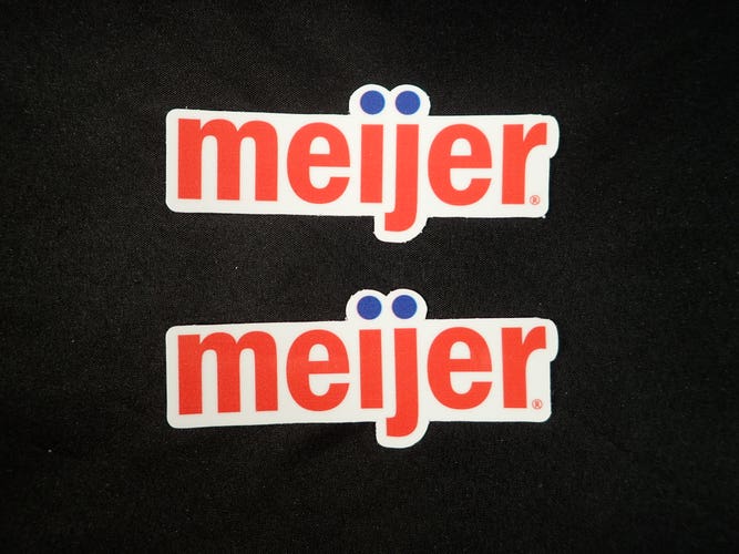 Detroit Red Wings Meijer NHL Pro Stock Decal Sticker