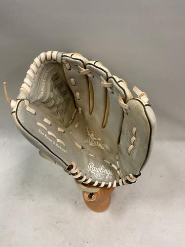 Used Rawlings Fp12gwds Rh Throw Fastpitch Gloves Grey 12" 11859-s000020564