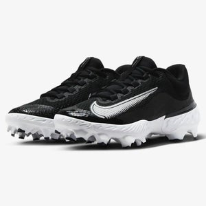 new men's 7 Nike Alpha Huarache Elite 4 Low MCS Baseball Cleats Oreo FD6221-001