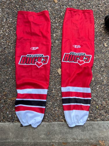 Laredo Bucks Valentine’s Day Hockey Socks