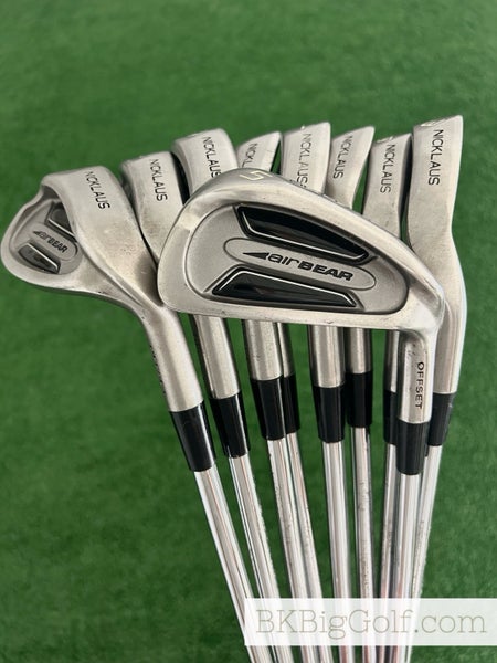 Jack Nicklaus AirBear Iron Set 3-L / Nicklaus Crank Shaft Regular