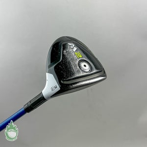 Used RH TaylorMade M2 Fairway 3 Wood 15* BB-7S Stiff Flex Graphite Golf Club
