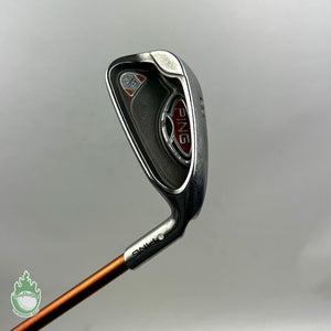 Used Right Handed Ping G10 White Dot 8 Iron Regular Flex Graphite Golf Club
