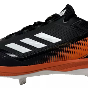 Adidas Core Mens Size 14 Black and Orange Icon 7 Baseball Cleats Athletic Shoes