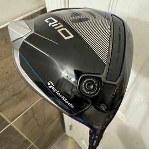 TaylorMade Max Qi10 Driver 9* Stiff Flex Right Handed