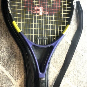 Wilson G110 Soft Shock Graphite Tennis Racket 4 3/8" w/Cover  *Need grip*