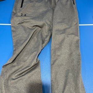 Under Armour mens jogger pants grey size large