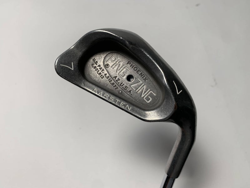 Ping Zing Single 7 Iron Black Dot Karsten KT-M Regular Steel Mens RH