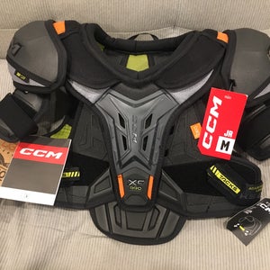 New! Junior Medium CCM Tacks XF Pro Shoulder Pads