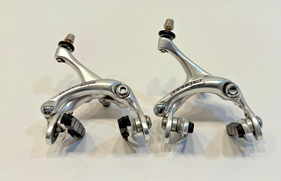 Campagnolo Centaur Silver Aluminum Dual Pivot Road Bike Caliper Brake Set CLEAN