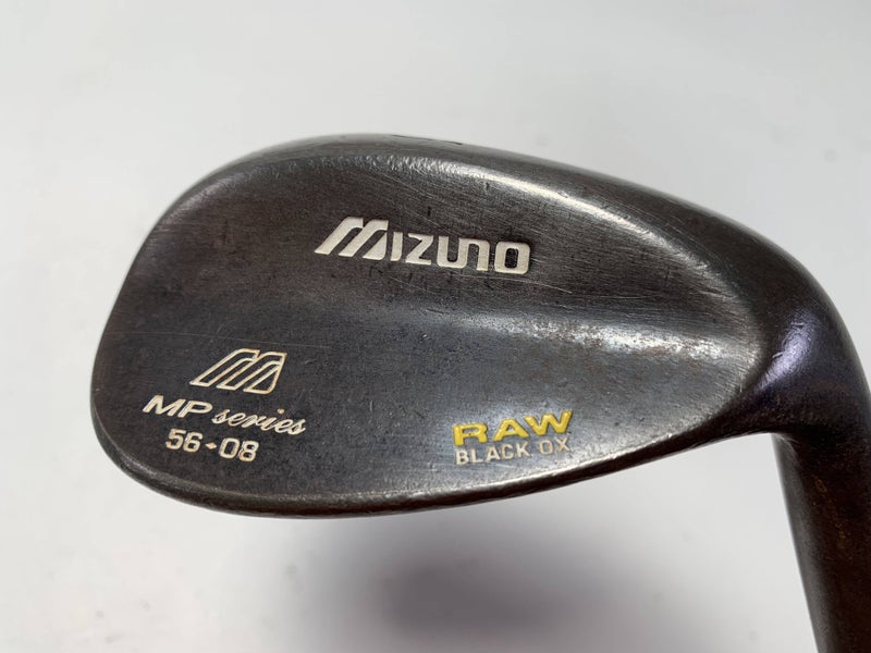 Mizuno MP Raw Black Ox Sand Wedge SW 56* 8 Bounce DG S300 Stiff Steel Mens RH