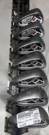 Used Ping G15 Mens Iron Set Lh 4i-pw 11615-s000262156