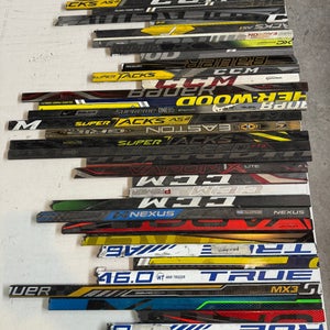 x34 pieces - Broken Hockey Sticks - #LOT302