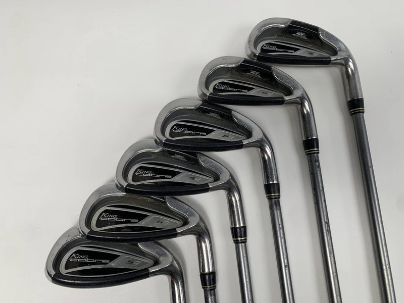 Cobra S9 Iron Set 6-PW+GW Graphite Design YS-5.1+ 55g Regular RH +1''