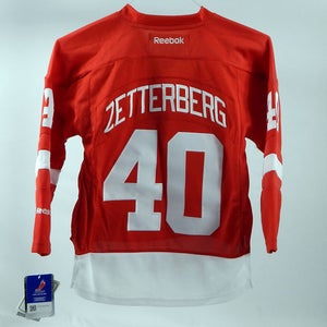 Henrick Zetterberg Youth Small Detroit red wings jersey