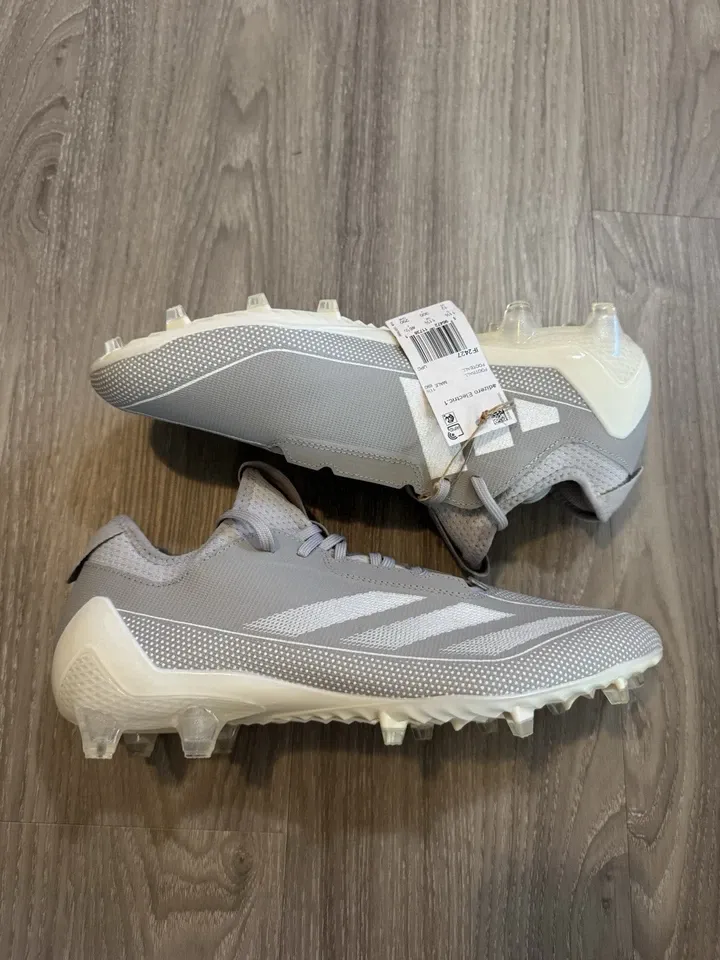 Adidas Adizero Electric.1 IF2427 Grey Silver Football Cleats  display picture 1