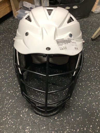 Used Cascade Cpv-r Lacrosse Helmet White S M 11162-s000424803