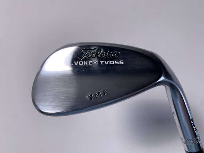 Titleist Vokey TVD Chrome Wedge 56*8 True Temper DG S300 Wedge Steel Mens RH