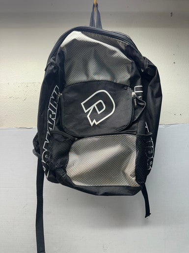 Used Demarini Black Bb Sb Player Backpack Black 11835-s000191089