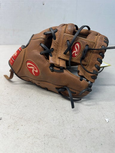 Used Rawlings P11001rc Bb Sb Glove Rh Throw Brown 11" 11835-s000190997