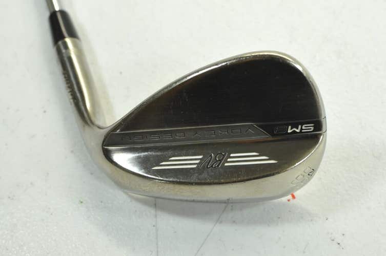 Titleist Vokey SM8 Brushed Steel 58*-12D Wedge Right Wedge Flex Steel # 183029