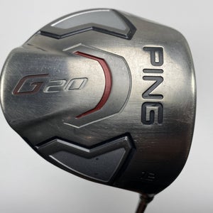 Ping G20 Driver 12* TFC 169 D Soft Regular Senior Graphite Mens RH Midsize Grip