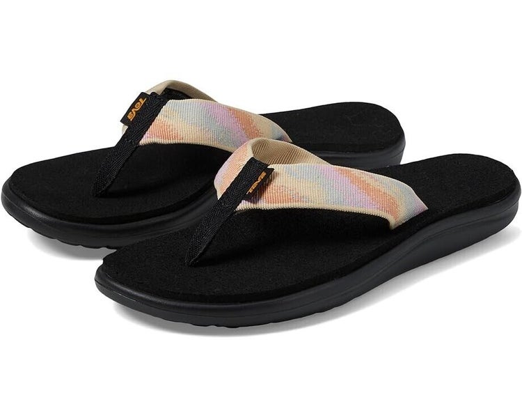 Teva Voya Flip Sandals Women's US 10 Multicolor Comfort Casual Slip On PLW118