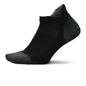 Feetures Elite Max Cushion EC504159 Unisex Medium Black No Show Tab Socks PLW56
