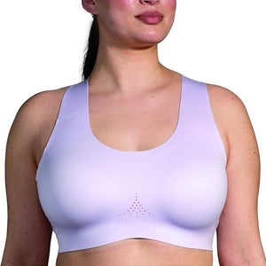 Brooks Dare Crossback 2.0 Sports Bra Women's 38DD-E Light Purple Running PLW53