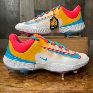 Nike Alpha Huarache Elite Low New York PE Mens Sz 8.5 Baseball Cleats RBI