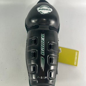 Used Bauer BAUER GRN HOCKEY SHIN GUARDS 8" Hockey Shin Guards 11834-S000015686