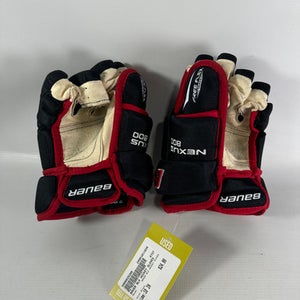Used Bauer Bauer Blk Hockey Gloves 10" Hockey Gloves 11834-s000025208
